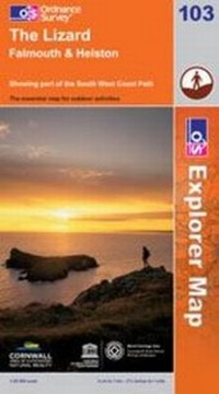 Abbildung von: The Lizard, Falmouth and Helston - Ordnance Survey