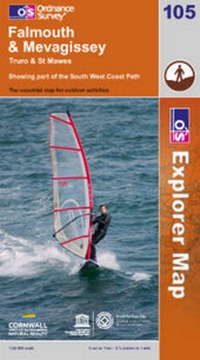 Abbildung von: Falmouth and Mevagissey, Truro and St Mawes - Ordnance Survey