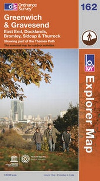 Abbildung von: Greenwich and Gravesend - Ordnance Survey