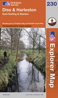 Abbildung von: Diss & Harleston - Ordnance Survey
