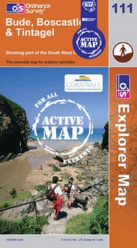 Abbildung von: Bude, Boscastle and Tintagel - Ordnance Survey