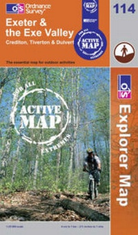 Abbildung von: Exeter and The Exe Valley - Ordnance Survey