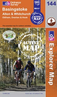 Abbildung von: Basingstoke, Alton and Whitchurch - Ordnance Survey