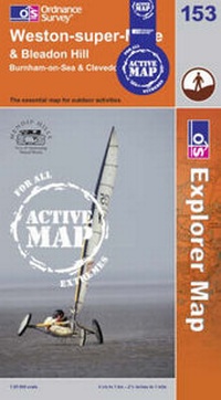Abbildung von: Weston-Super-Mare and Bleadon Hill - Ordnance Survey