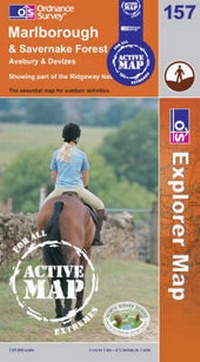 Abbildung von: Marlborough and Savernake Forest - Ordnance Survey