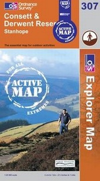 Abbildung von: Consett and Derwent Reservior - Ordnance Survey