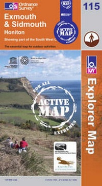 Abbildung von: Exmouth and Sidmouth - Ordnance Survey