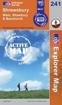 Abbildung von: Shrewsbury - Ordnance Survey