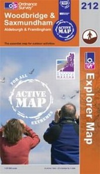 Abbildung von: Woodbridge and Saxmundham - Ordnance Survey