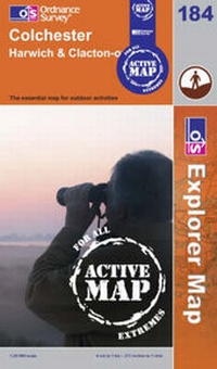 Abbildung von: Colchester, Harwich and Clacton-on-Sea - Ordnance Survey