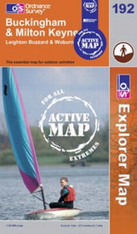 Abbildung von: Buckingham and Milton Keynes - Ordnance Survey