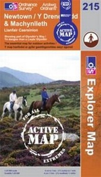Abbildung von: Newtown, Llanfair Caereinion - Ordnance Survey