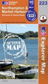Abbildung von: Northampton and Market Harborough, Brixworth and Pitsford Water - Ordnance Survey