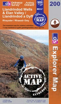 Abbildung von: Llandrindod Wells and Elan Valley, Rhayader - Ordnance Survey