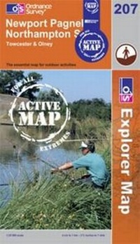 Abbildung von: Newport Pagnell and Northampton South - Ordnance Survey