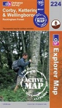 Abbildung von: Corby, Kettering and Wellingborough - Ordnance Survey