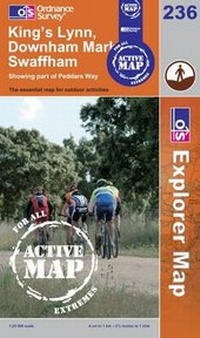 Abbildung von: King's Lynn, Downham Market and Swaffham - Ordnance Survey