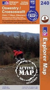 Abbildung von: Oswestry / Croesoswallt - Ordnance Survey