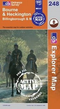 Abbildung von: Bourne and Heckington - Ordnance Survey