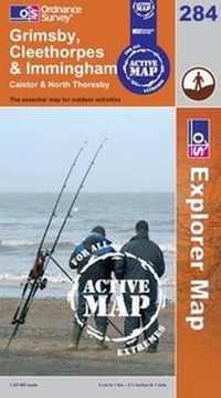 Abbildung von: Grimsby, Cleethorpes and Immingham - Ordnance Survey