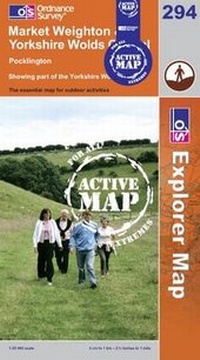 Abbildung von: Market Weighton and Yorkshire Wolds Central - Ordnance Survey