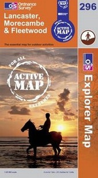 Abbildung von: Lancaster, Morecambe and Fleetwood - Ordnance Survey