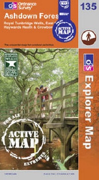 Abbildung von: Ashdown Forest - Ordnance Survey