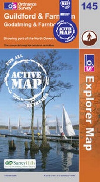 Abbildung von: Guildford and Farnham - Ordnance Survey