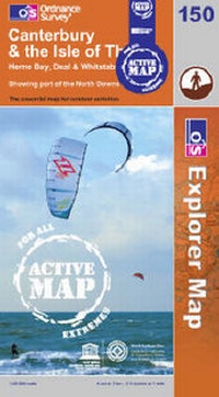 Abbildung von: Canterbury and the Isle of Thanet - Ordnance Survey