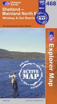 Abbildung von: Shetland - Mainland North East - Ordnance Survey