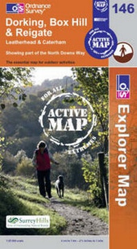 Abbildung von: Dorking, Box Hill and Reigate - Ordnance Survey