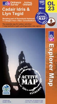 Abbildung von: Cadair Idris and Bala Lake/Llyn Tegid - Ordnance Survey