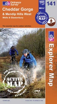 Abbildung von: Cheddar Gorge and Mendip Hills West - Ordnance Survey