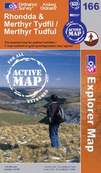 Abbildung von: Rhondda and Merthyr / Merthyr Tudful - Ordnance Survey