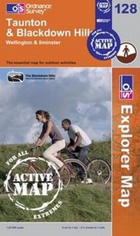 Abbildung von: Taunton and Blackdown Hills - Ordnance Survey