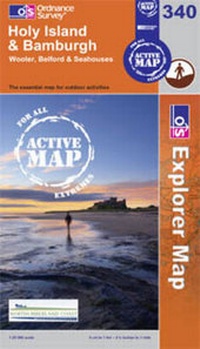 Abbildung von: Holy Island and Bamburgh - Ordnance Survey