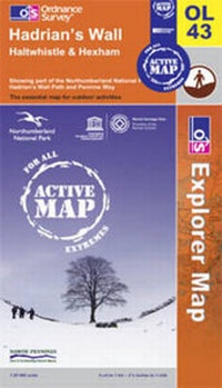 Abbildung von: Hadrian's Wall - Ordnance Survey
