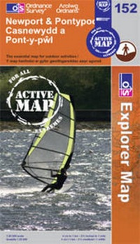Abbildung von: Newport and Pontypool / Casnewydd a Phont-y-pwl - Ordnance Survey