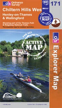 Abbildung von: Chiltern Hills West, Henley-on-Thames and Wallingford - Ordnance Survey