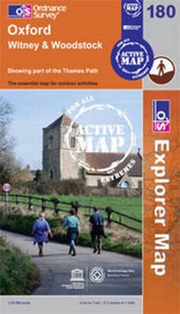 Abbildung von: Oxford, Witney and Woodstock - Ordnance Survey