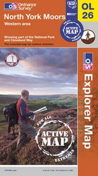Abbildung von: North York Moors - Western Area - Ordnance Survey