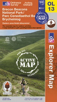 Abbildung von: Brecon Beacons National Park - Eastern Area - Ordnance Survey