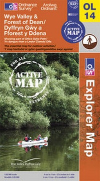 Abbildung von: Wye Valley and Forest of Dean - Ordnance Survey