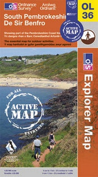 Abbildung von: South Pembrokeshire - Ordnance Survey