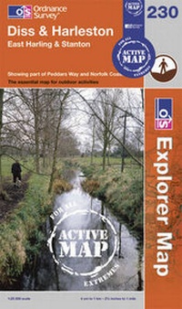 Abbildung von: Diss & Harleston - Ordnance Survey