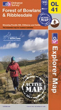 Abbildung von: Forest of Bowland & Ribblesdale - Ordnance Survey