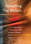 Cover: Consulting That Matters - Peter Lang Verlag