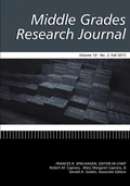 Cover: Middle Grades Research Journal Vol 10 Issue 2 - Information Age Publishing