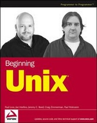 Enlarge image Cover: Beginning Unix - Wrox