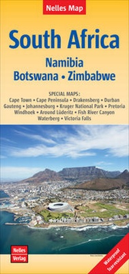Abbildung von: Nelles Map Landkarte South Africa : South Africa, Namibia, Botswana, Zimbabwe | Südafrika | Afrique du Sud | África del Sur - Freytag-Berndt und ARTARIA